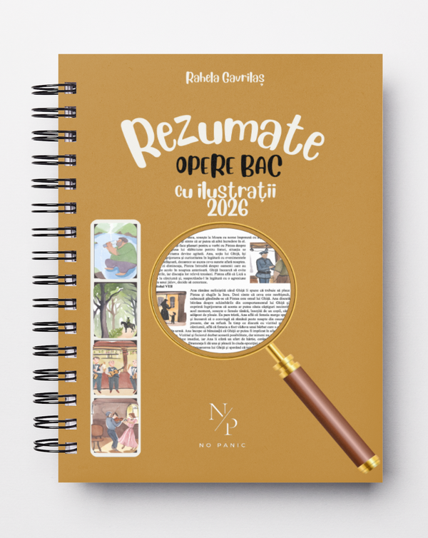 Rezumate opere BAC cu ilustrații - 2026
