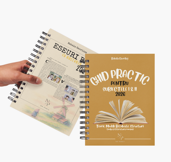 Perfect COMBO pentru BAC - Eseuri BAC + Ghid practic pentru SI&II