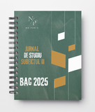 Jurnal de studiu pentru Bacalaureat-  2025