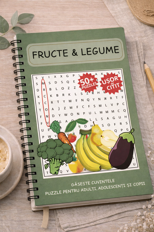 Carte Puzzle Fructe & legume
