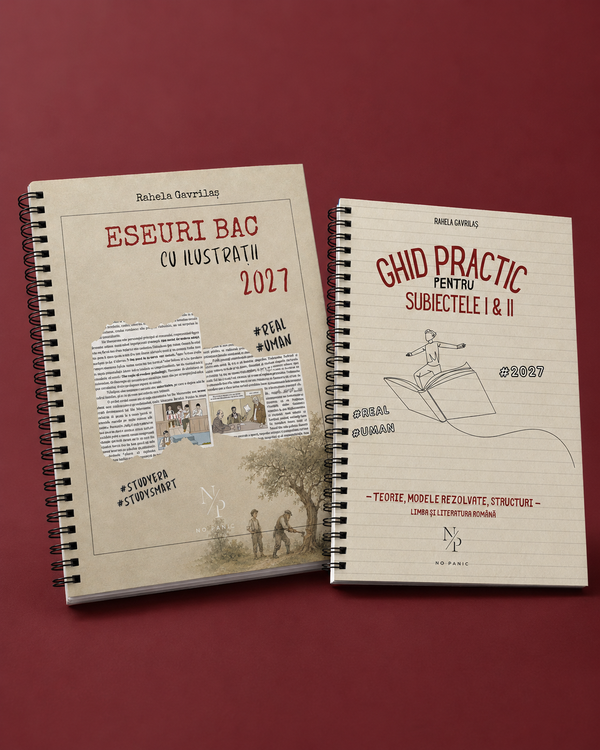 Perfect COMBO pentru BAC - Eseuri BAC + Ghid practic pentru SI&II