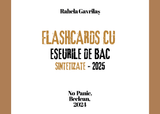 Flashcards cu eseurile de BAC sintetizate 2025