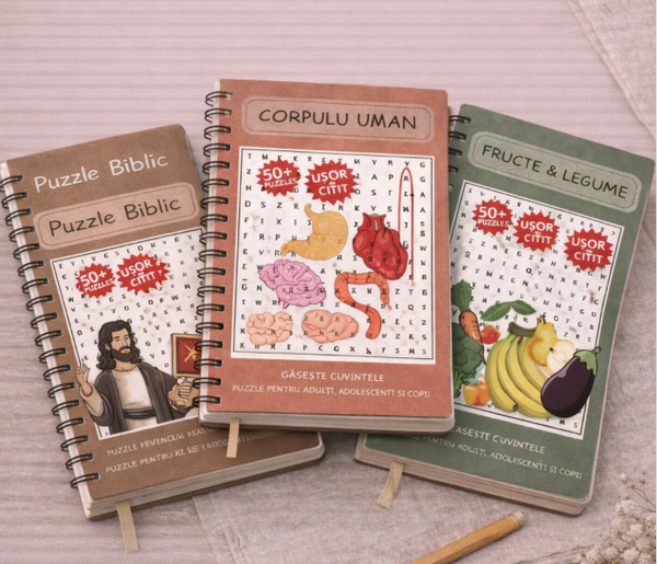 Pachet Cărți Puzzle