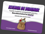 Flashcards BAC ISTORIE - TOATĂ MATERIA